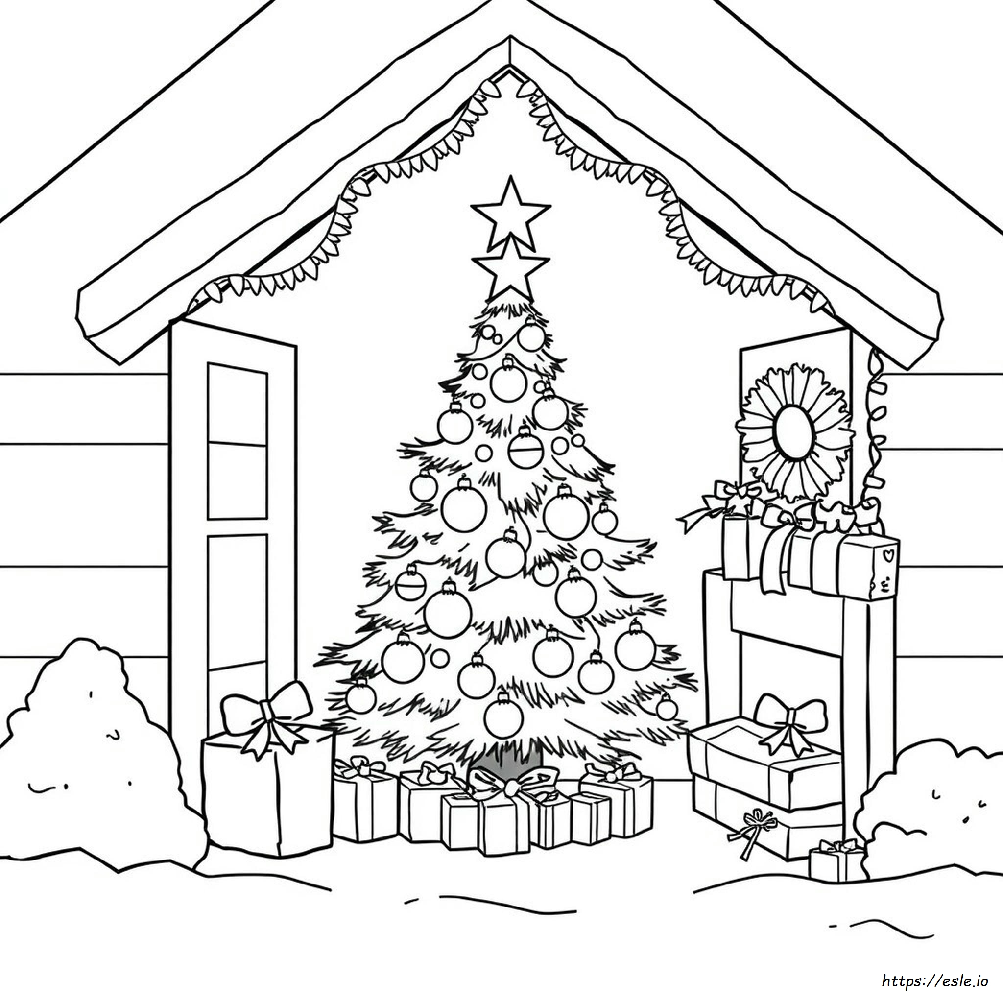 Free Colouring In Christmas