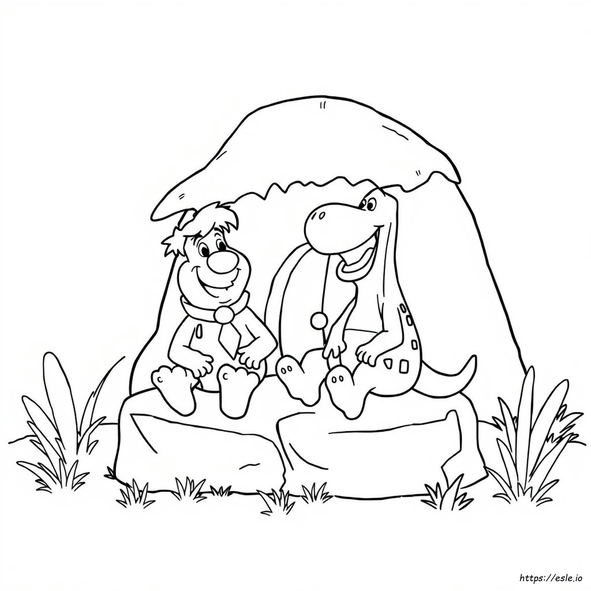 Mewarnai Flintstones
