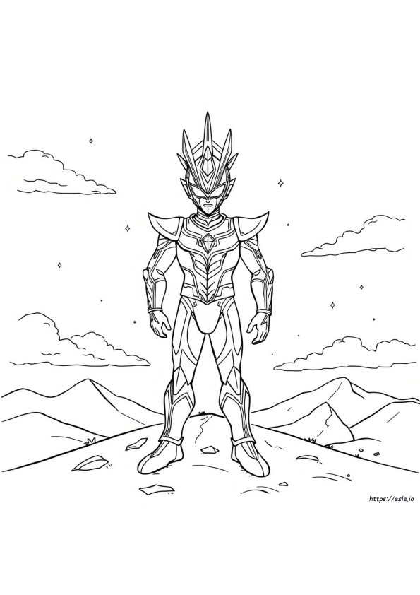 Ultraman Belial Kolorowanka