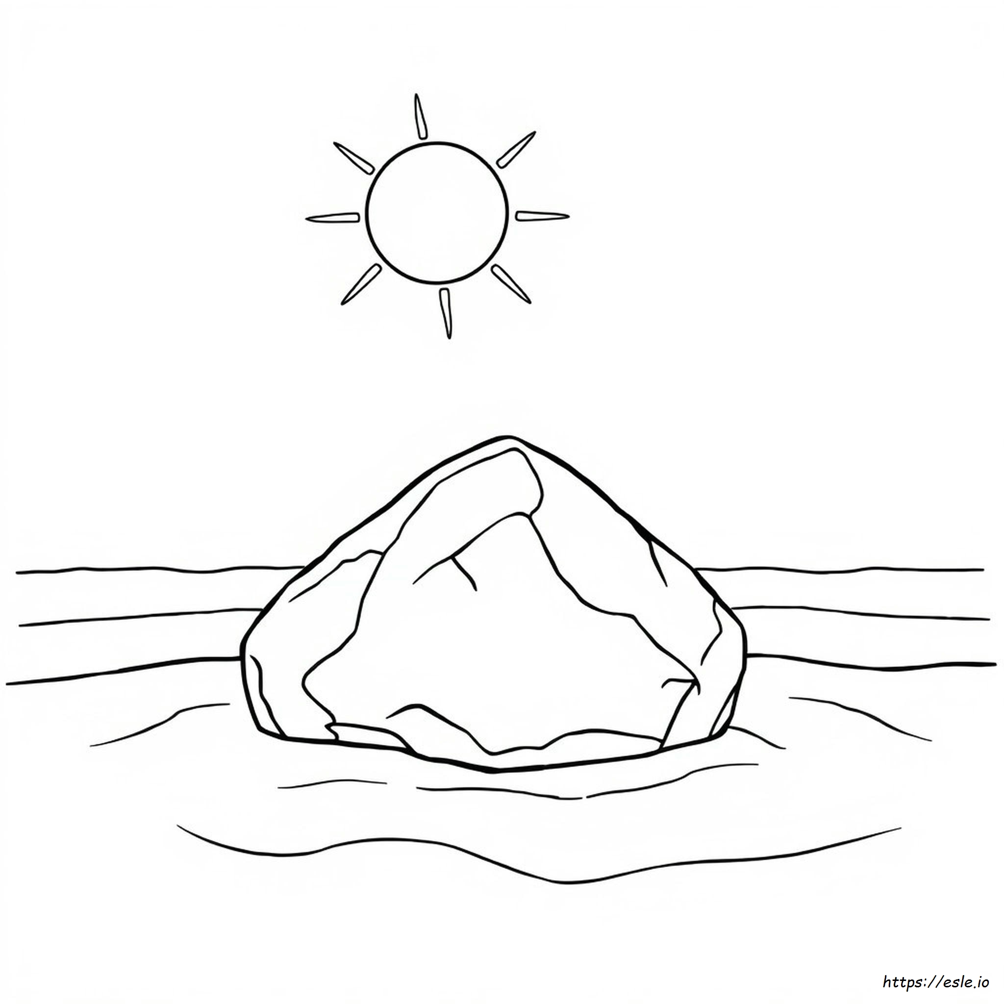 Rock Coloring Pages Printable