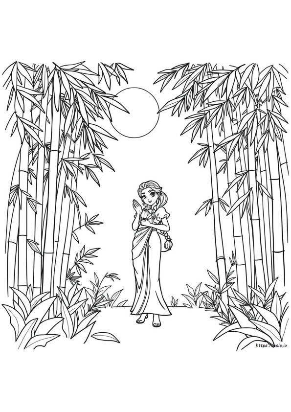 Kolorowanka Jade Summer