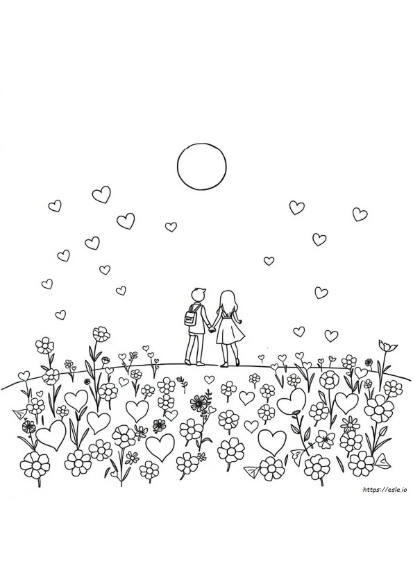 Be My Valentine Coloring Pages