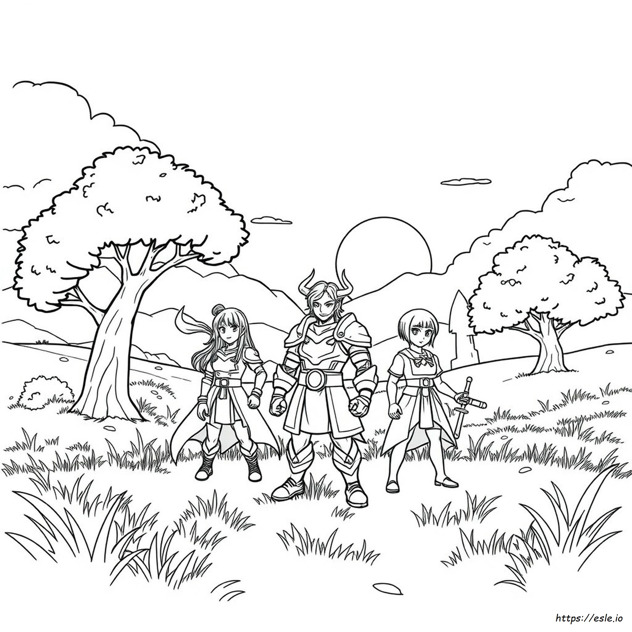 Mobile Legends Colouring Pages