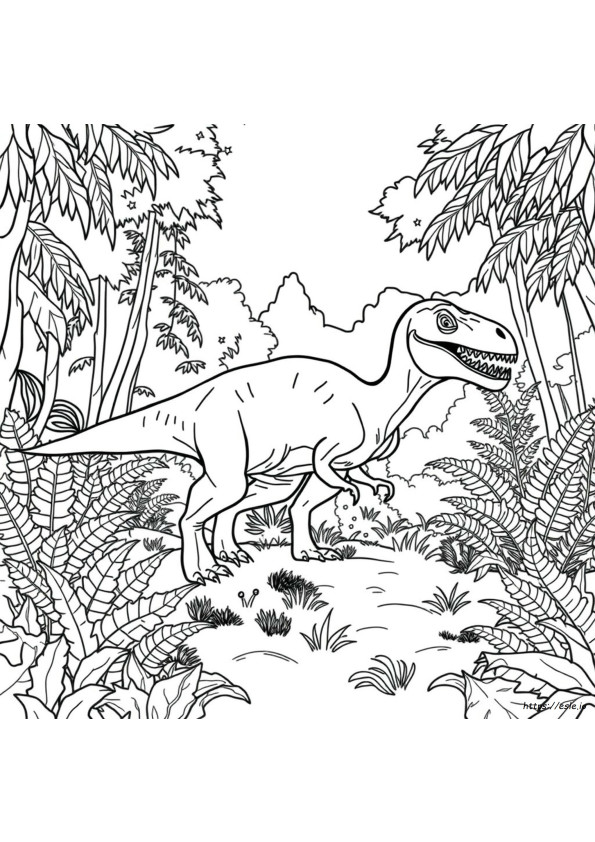 Mewarnai Raptor