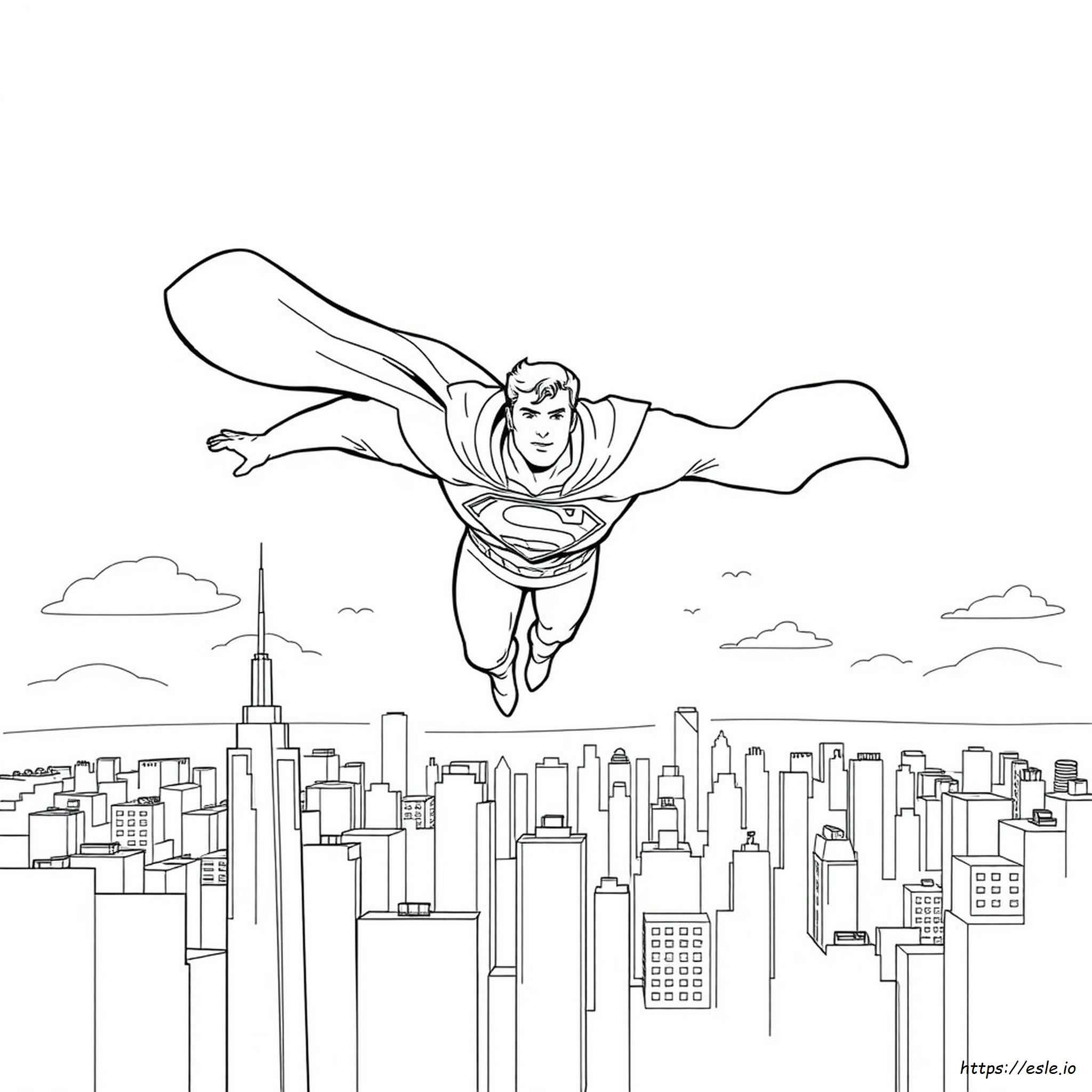 Superman Coloring Pages Pdf