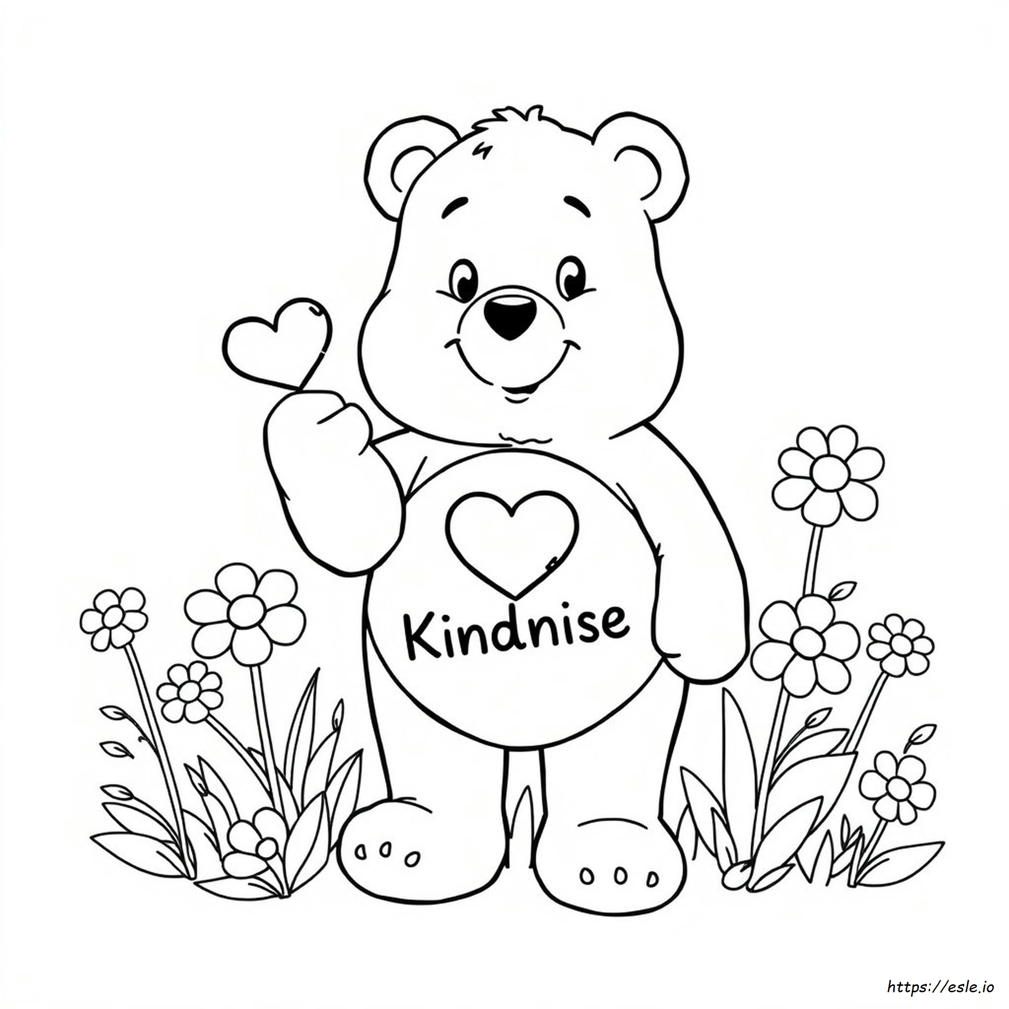 Care Bear Kleuren En Betekenissen kleurplaat