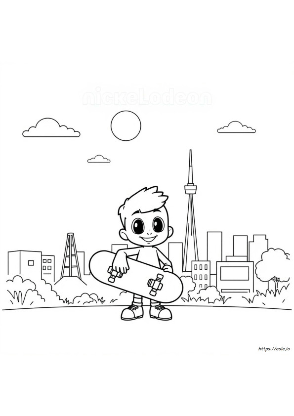 Kolorowanki Nickelodeon Pdf