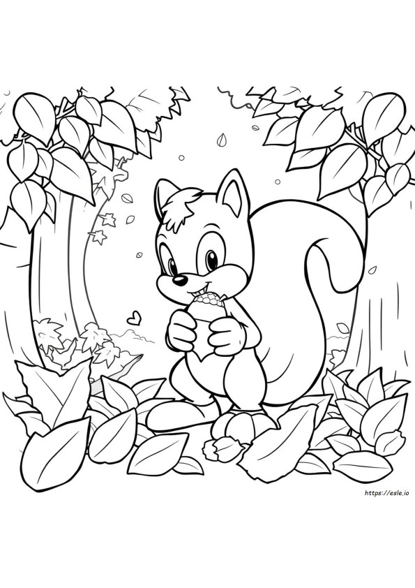 Coloriage Sonic