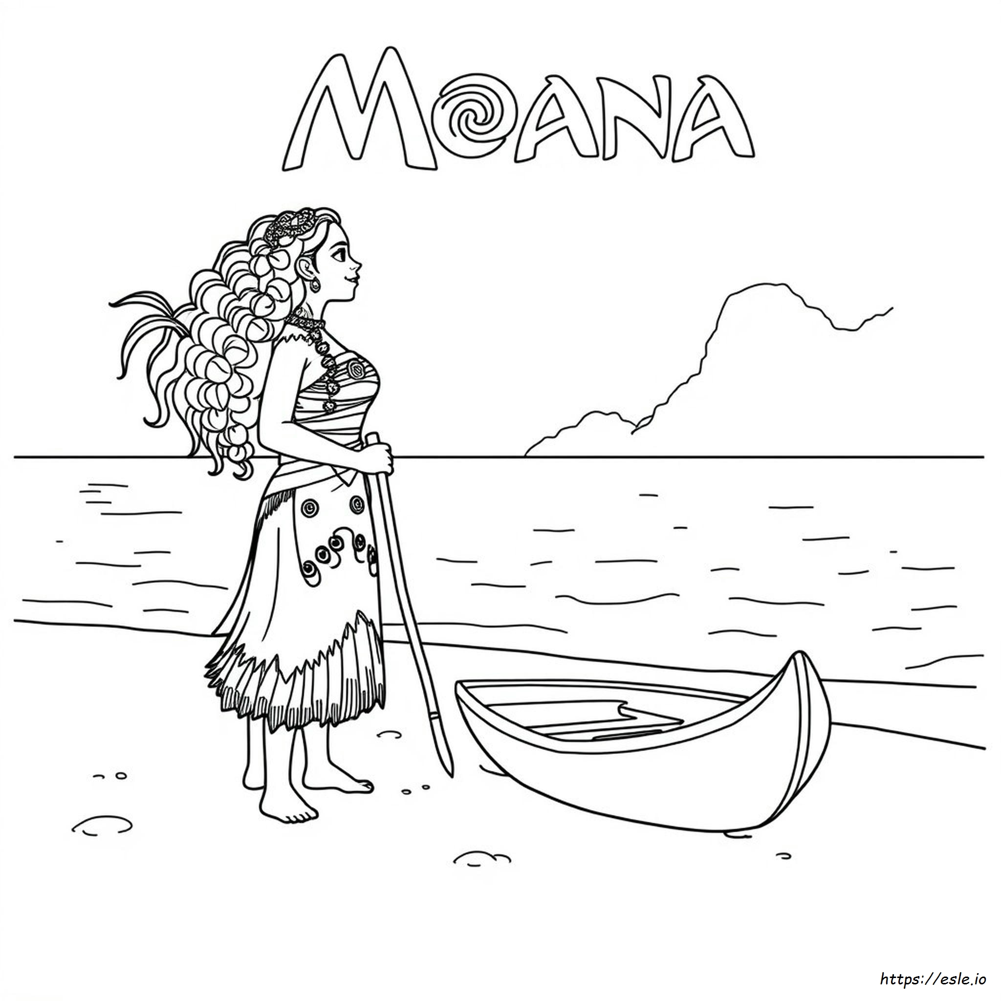 Free Printable Disney Moana Coloring Pages