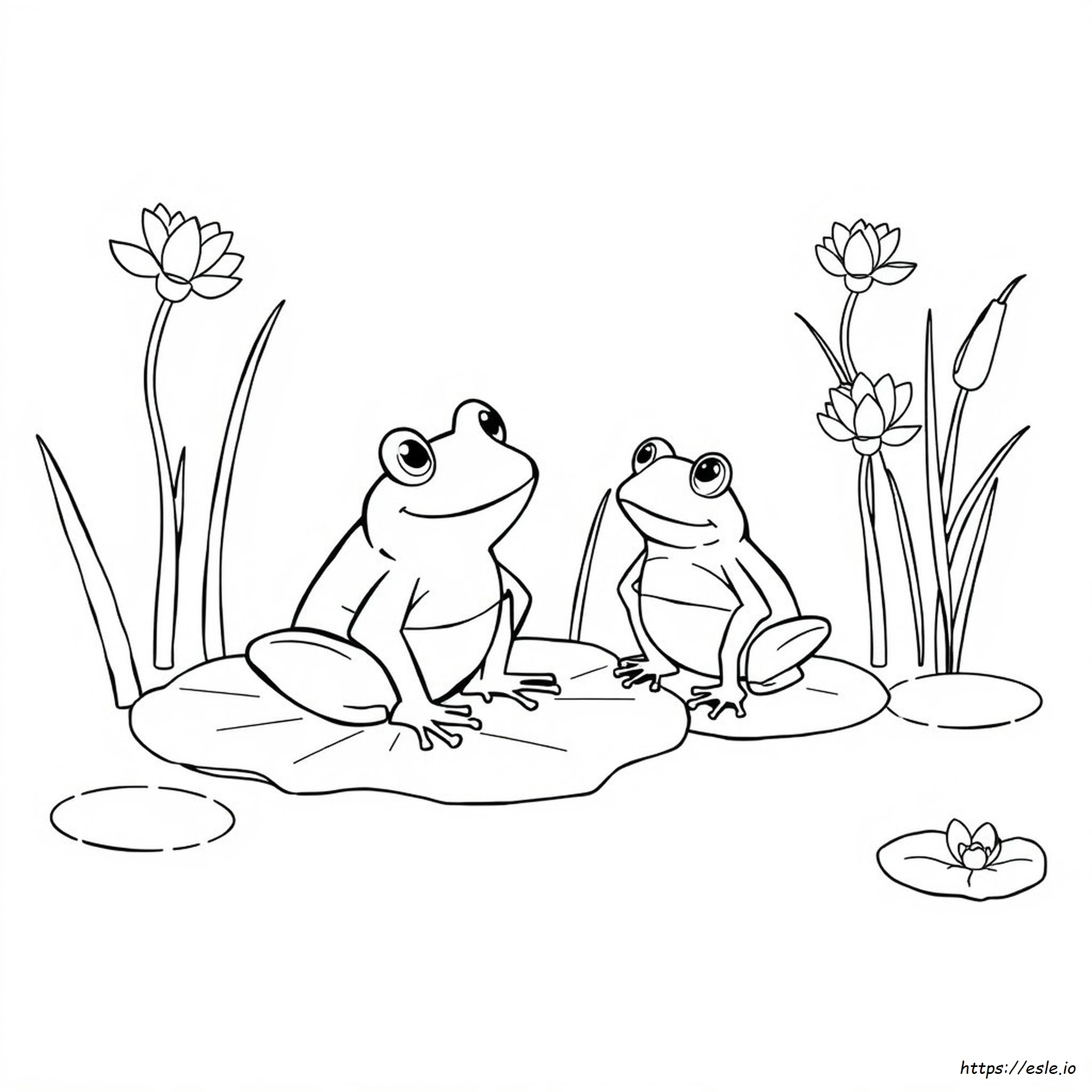 Printable Frog And Toad Coloring Pages