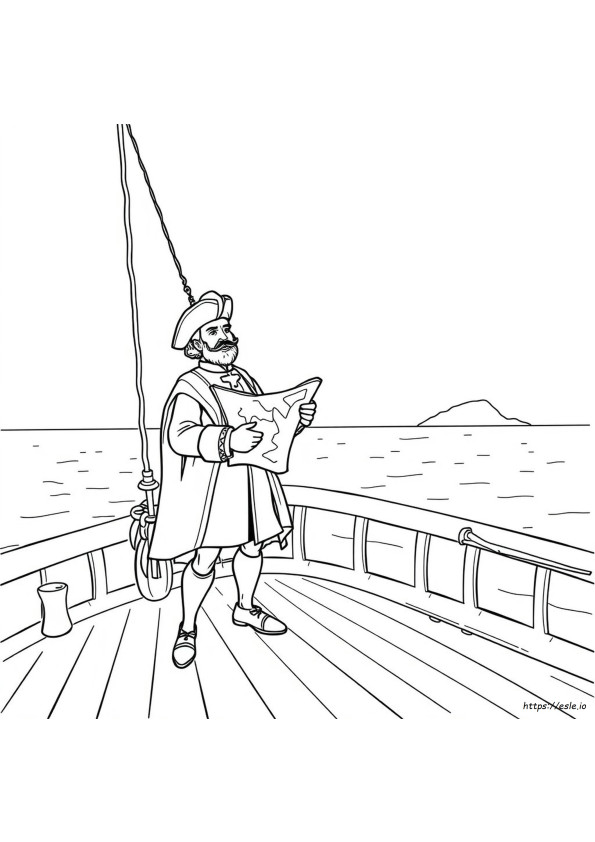 Ponce De Leon Boyama Sayfası