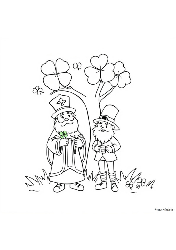 Szent Patrik Napi Színező Lapok