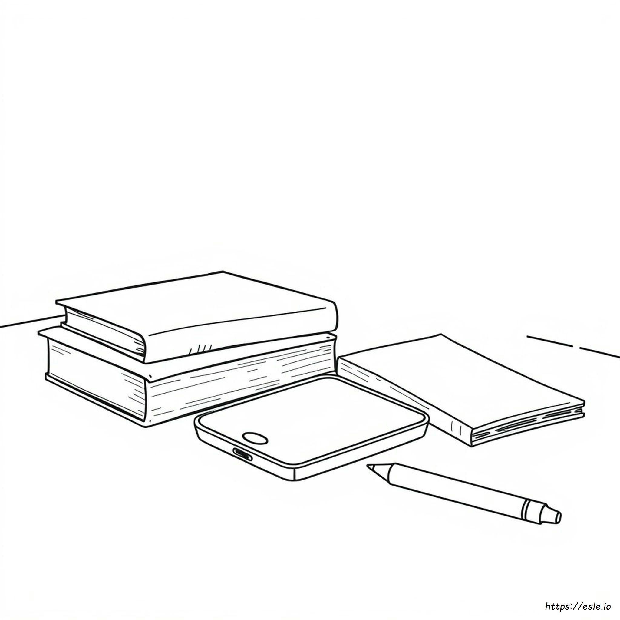 Realistic Phone Coloring Pages