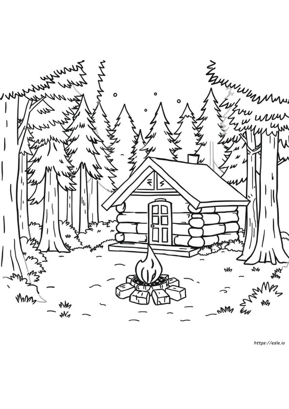 Camping Ausmalbilder Pdf