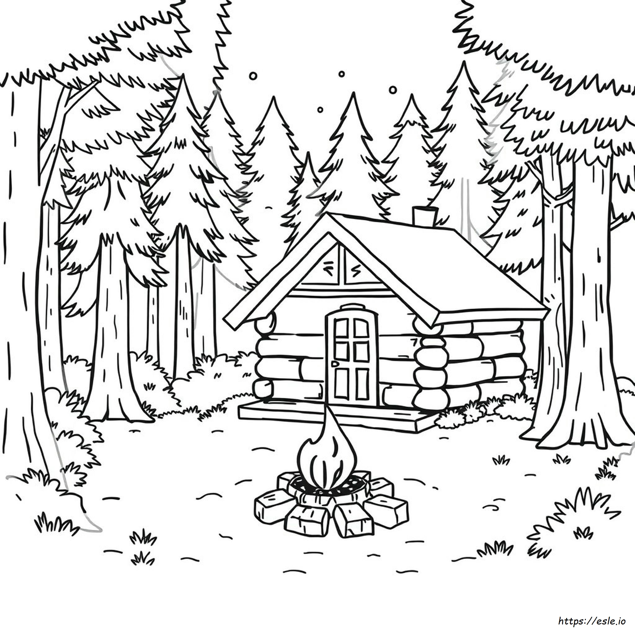 Camping Coloring Pages Pdf