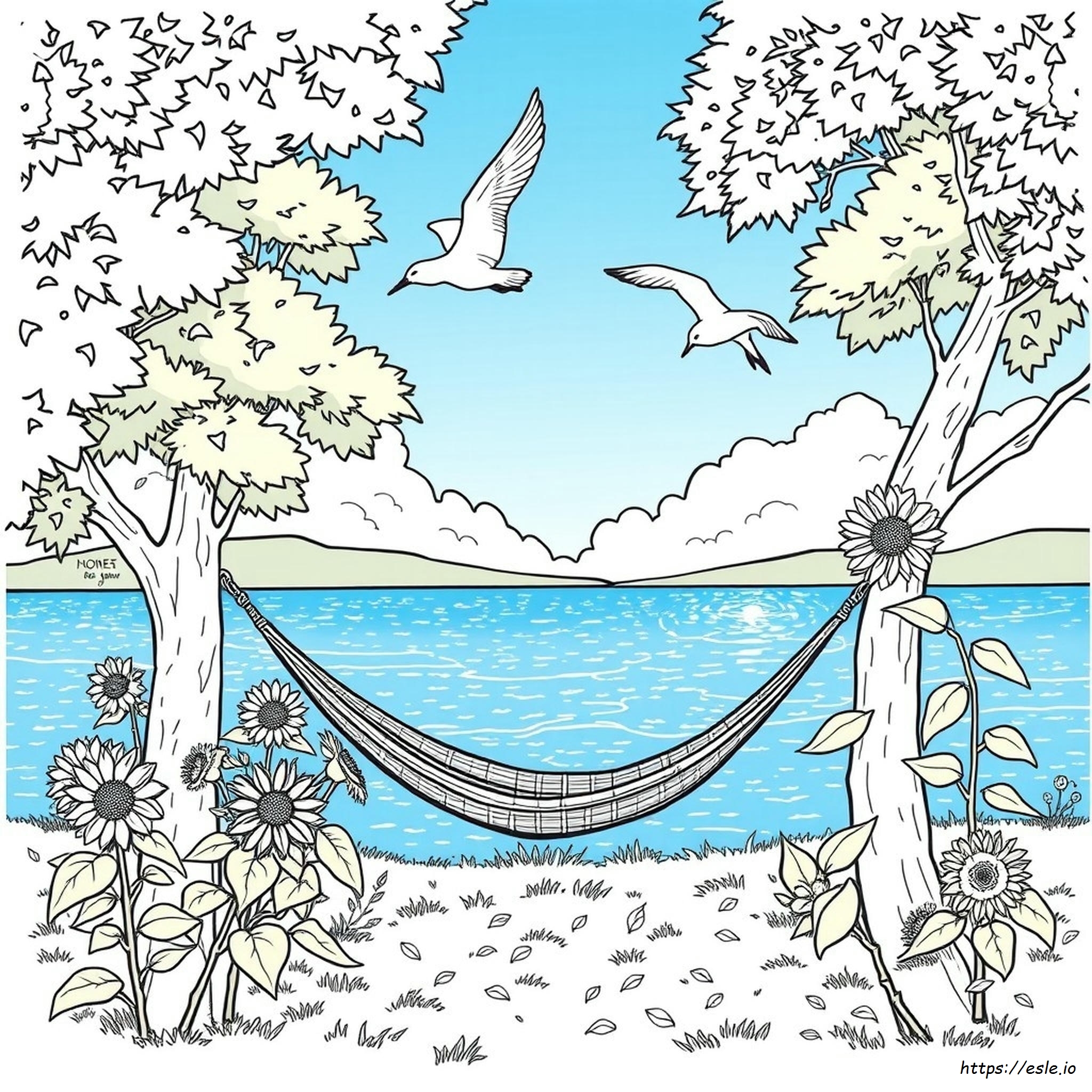 Coloring Pages For Adults Summer