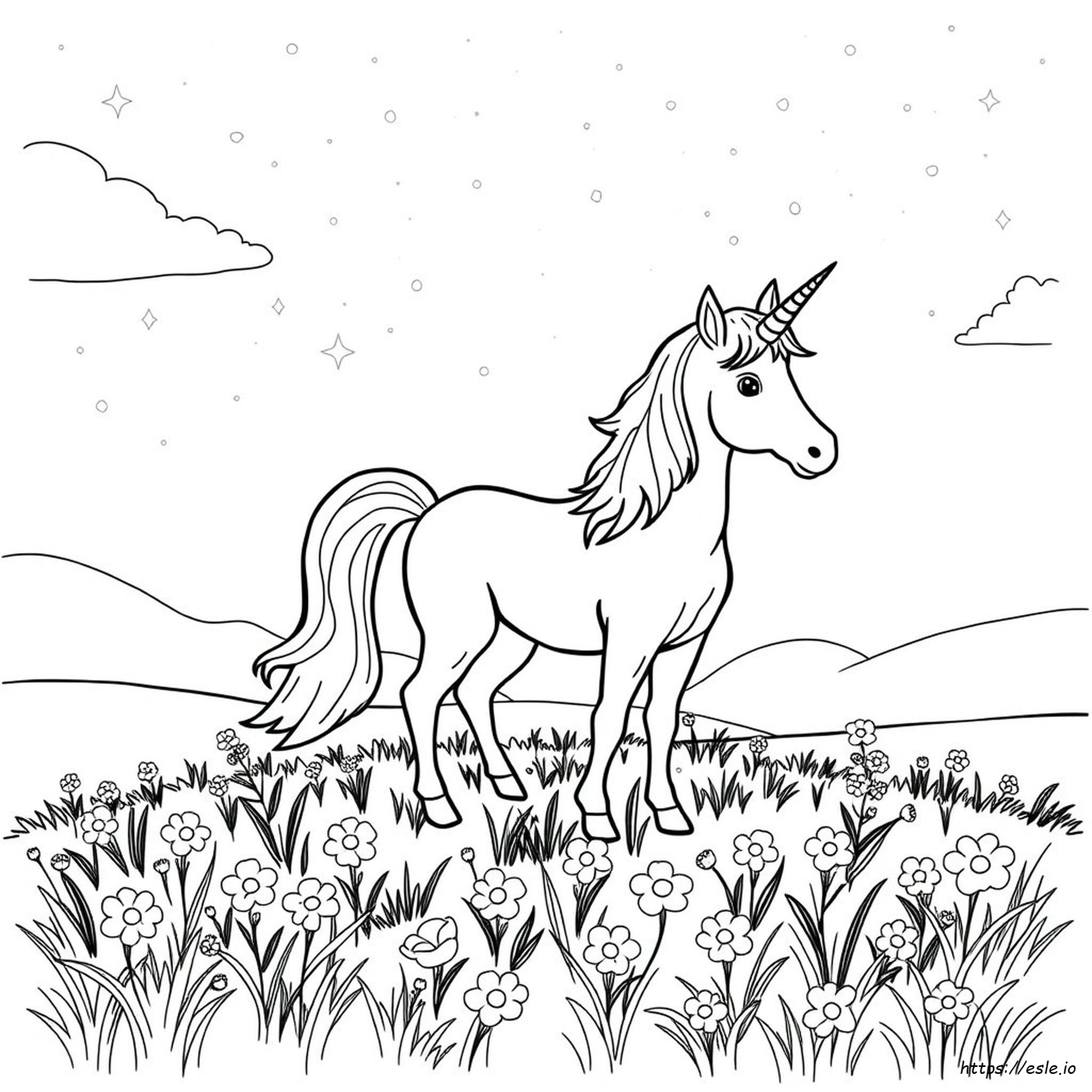 Unicorno Da Colorare