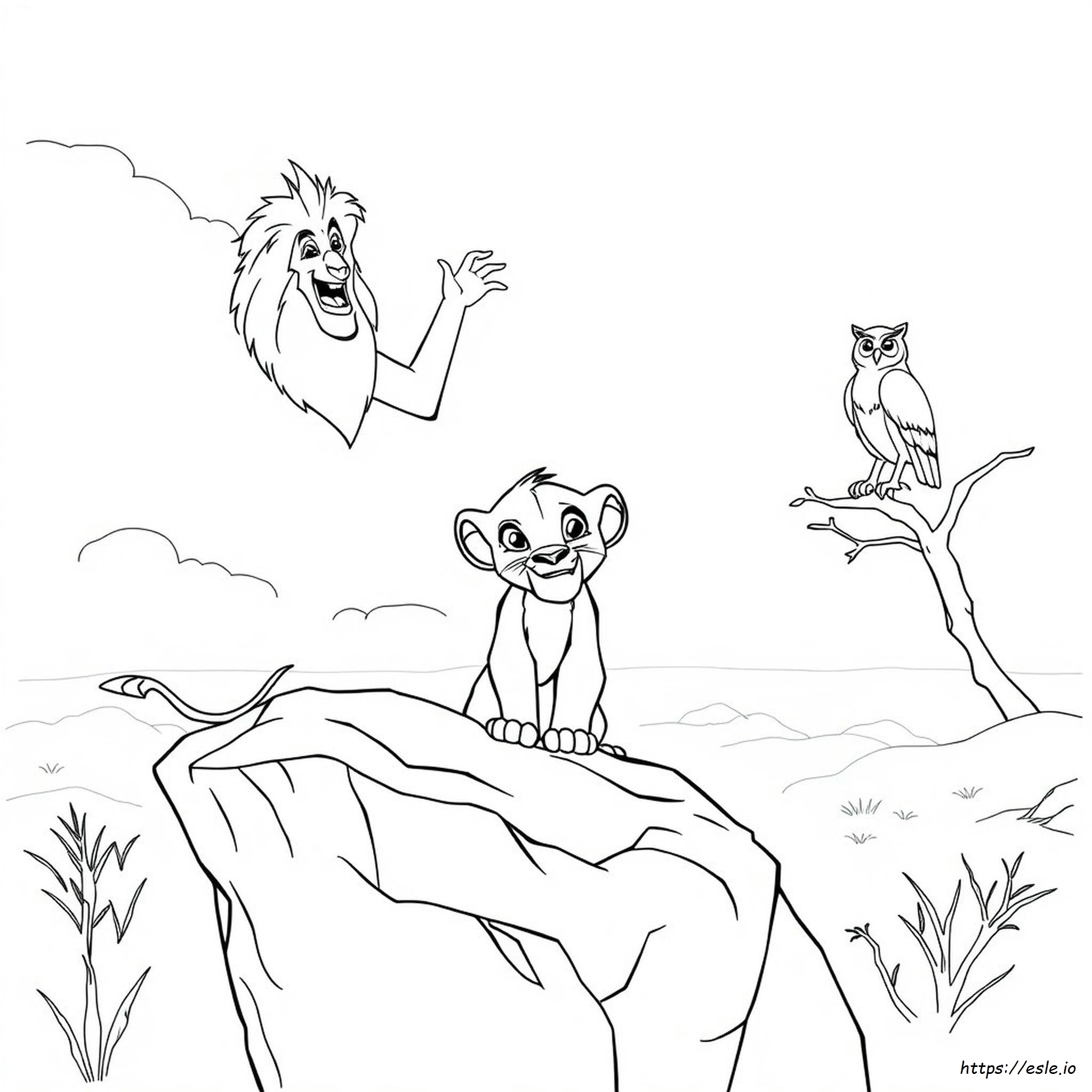 Lion King 2019 Coloring Pages