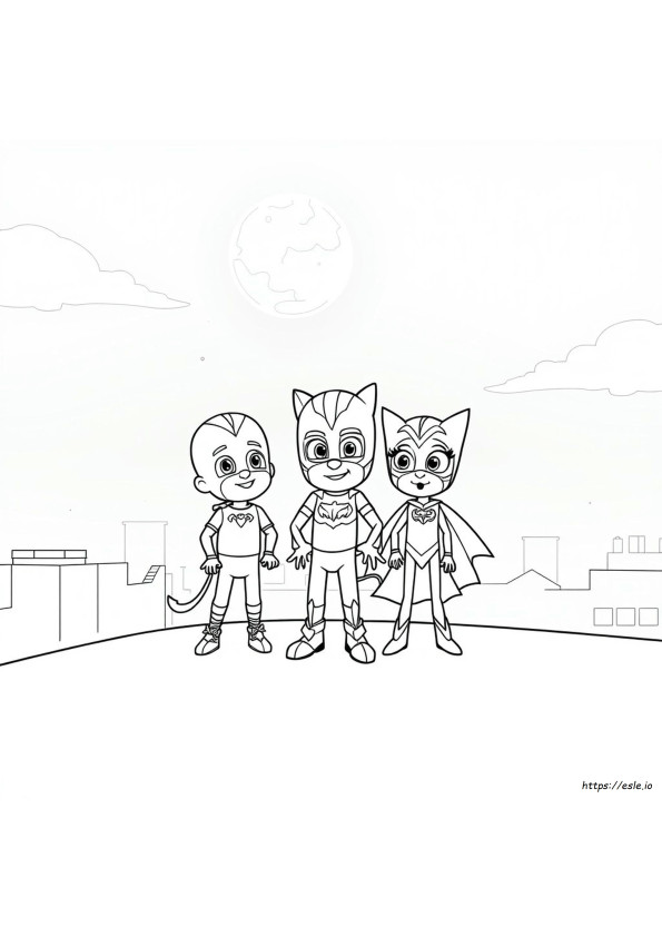 Coloriage Pj Masks À Imprimer