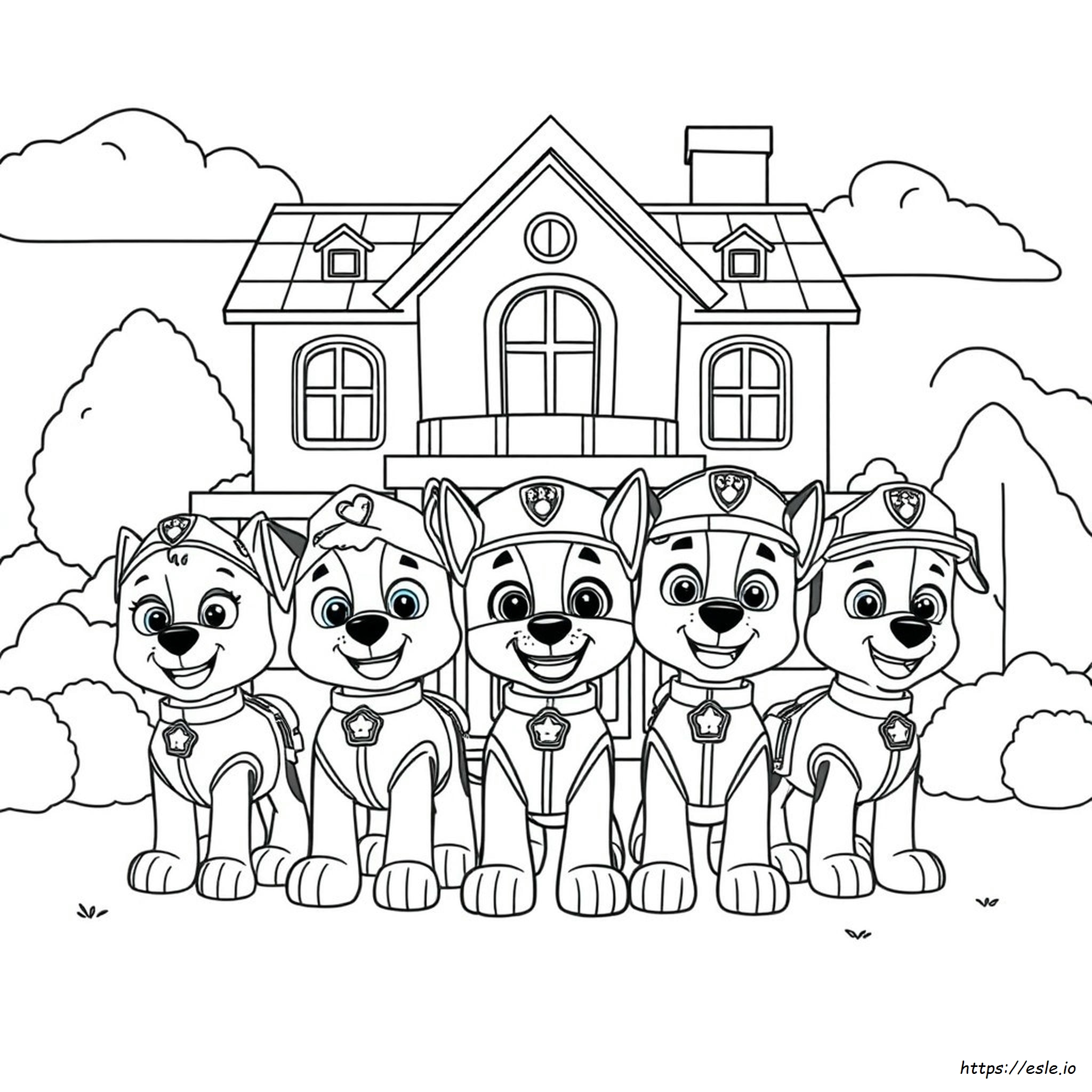 Full Size Paw Patrol Coloring Pages