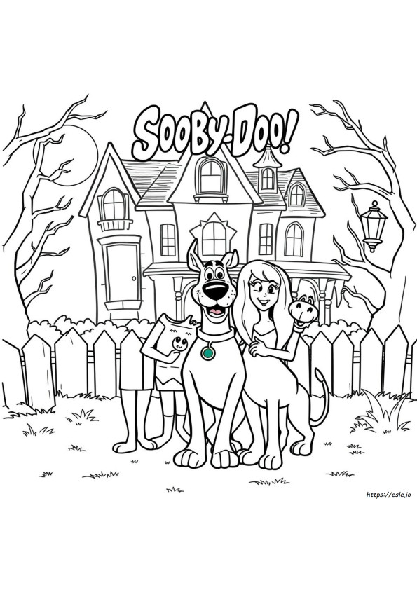 Disegni Da Colorare Di Scooby Doo Da Stampare Gratis