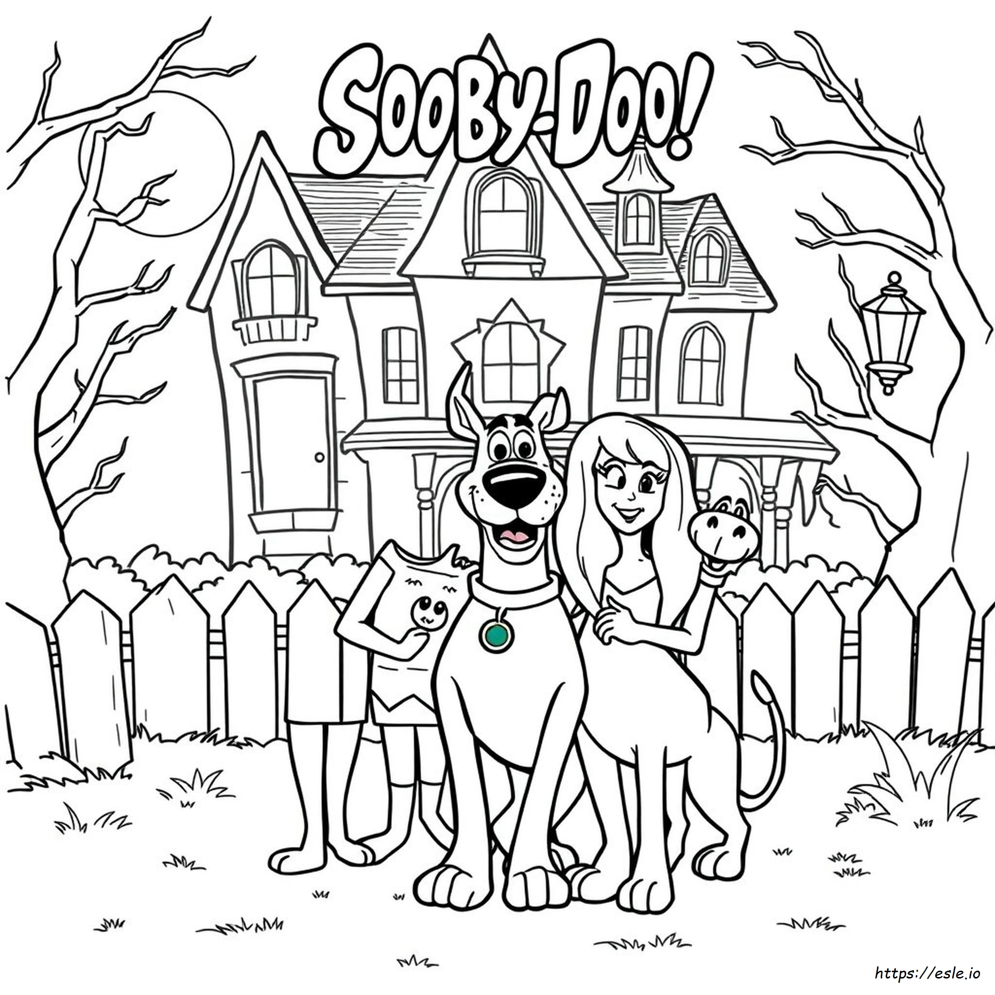 Free Printable Scooby Doo Coloring Pages