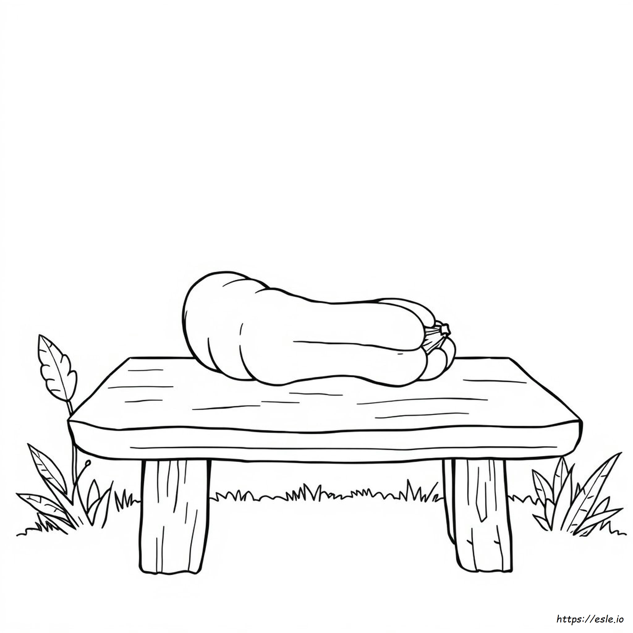 Coloring Picture Of Squash