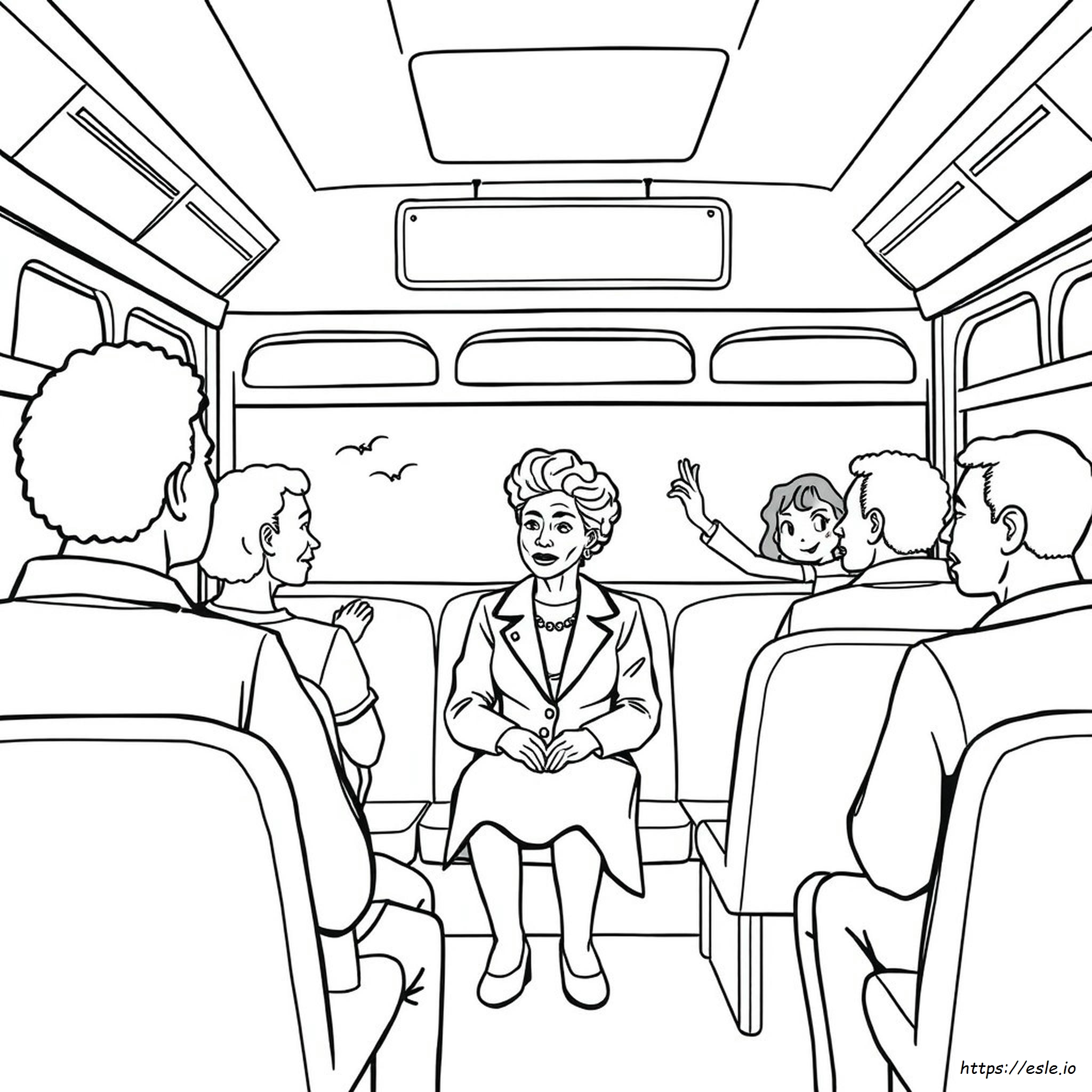 Rosa Parks De Colorat Pdf