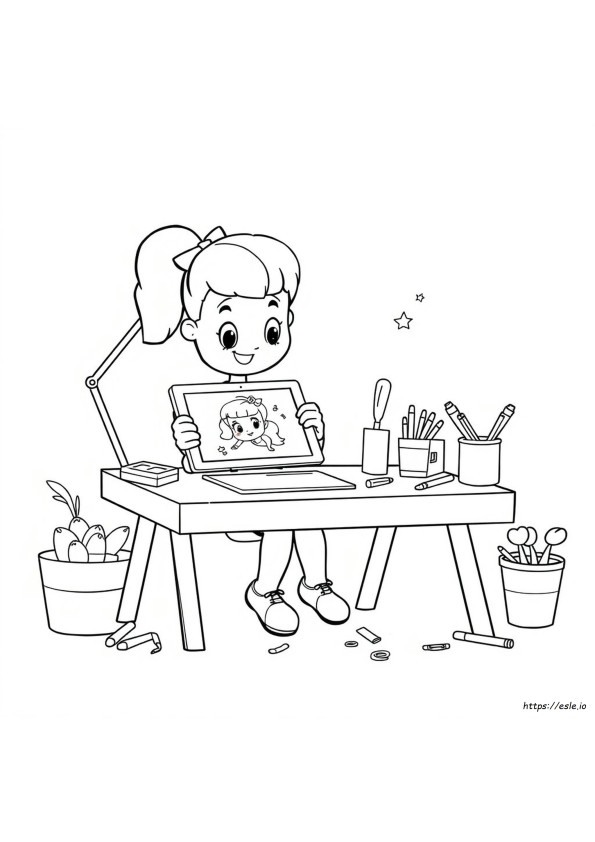 ボビーグッズ デジタル塗り絵