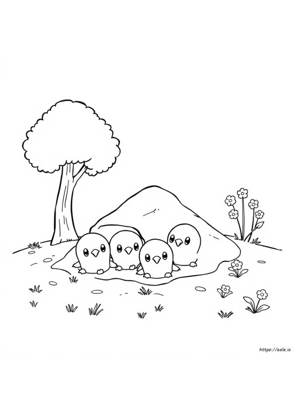 Diglett Kolorowanka