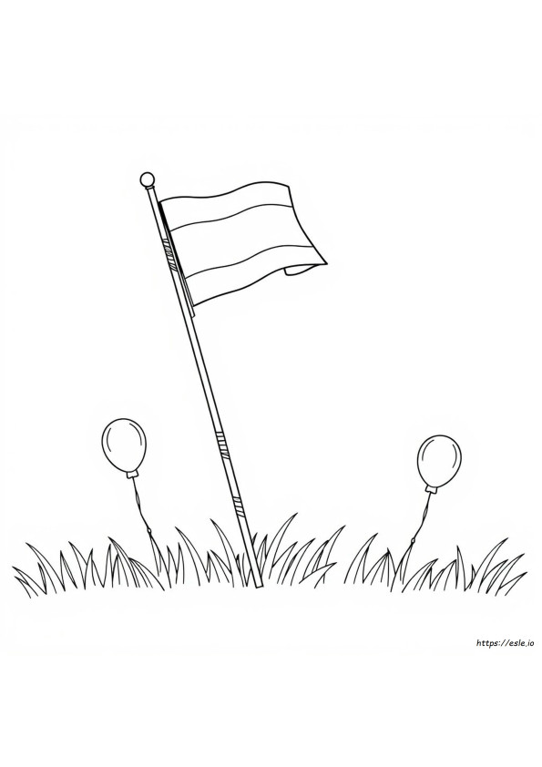 Kolorowanki Na Dzień Flagi