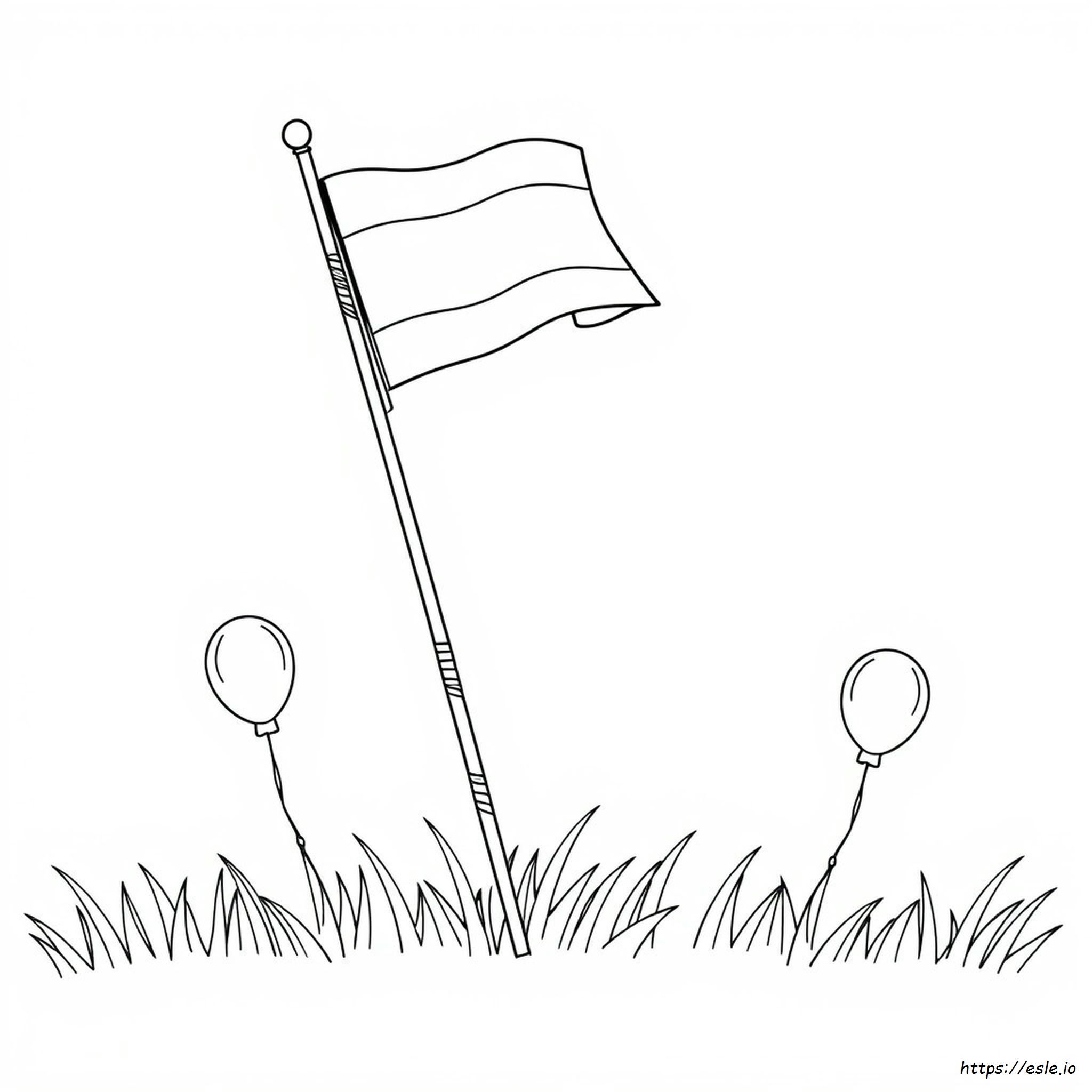 Flag Day Coloring Pages
