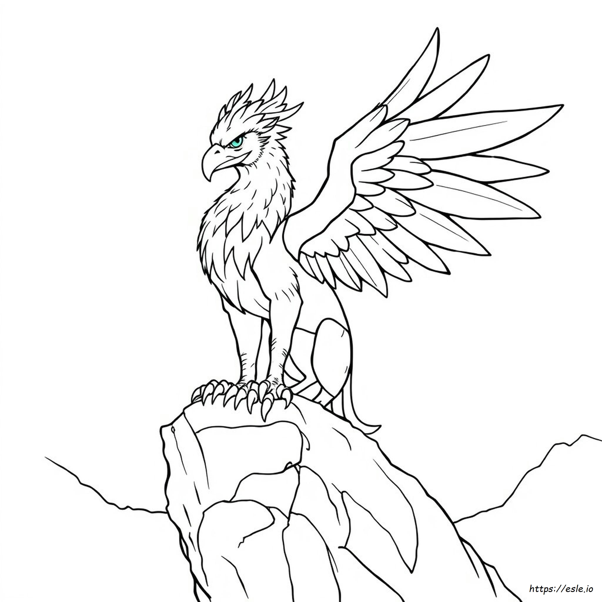 Grifone Da Colorare