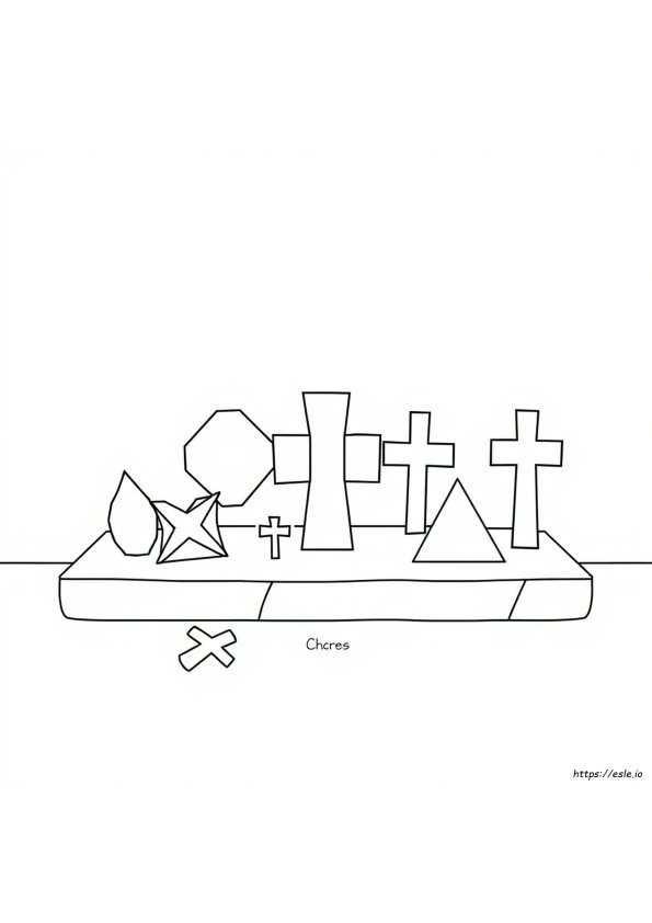 Coloriages De Croix À Imprimer Gratuits