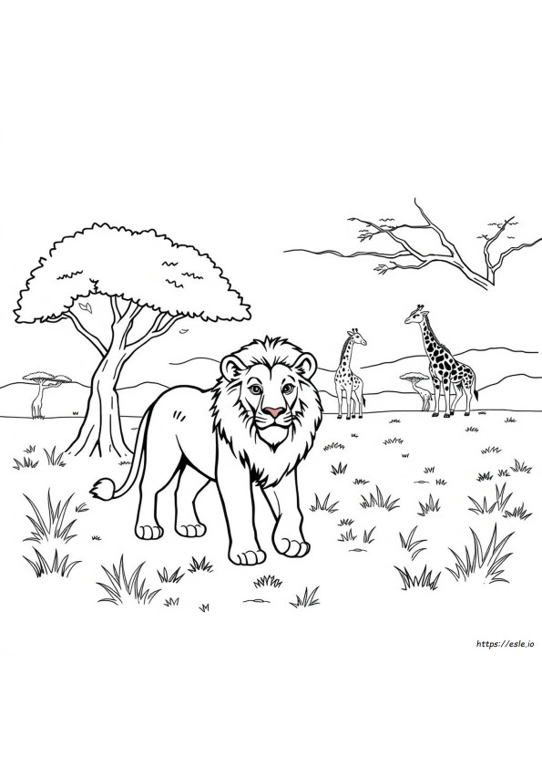 Afrika Mewarnai
