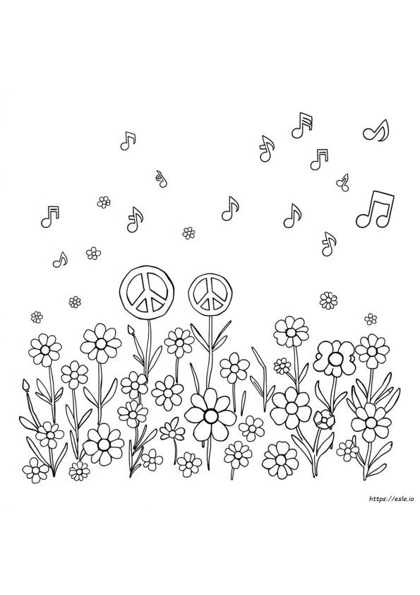 Free Printable Groovy Coloring Pages