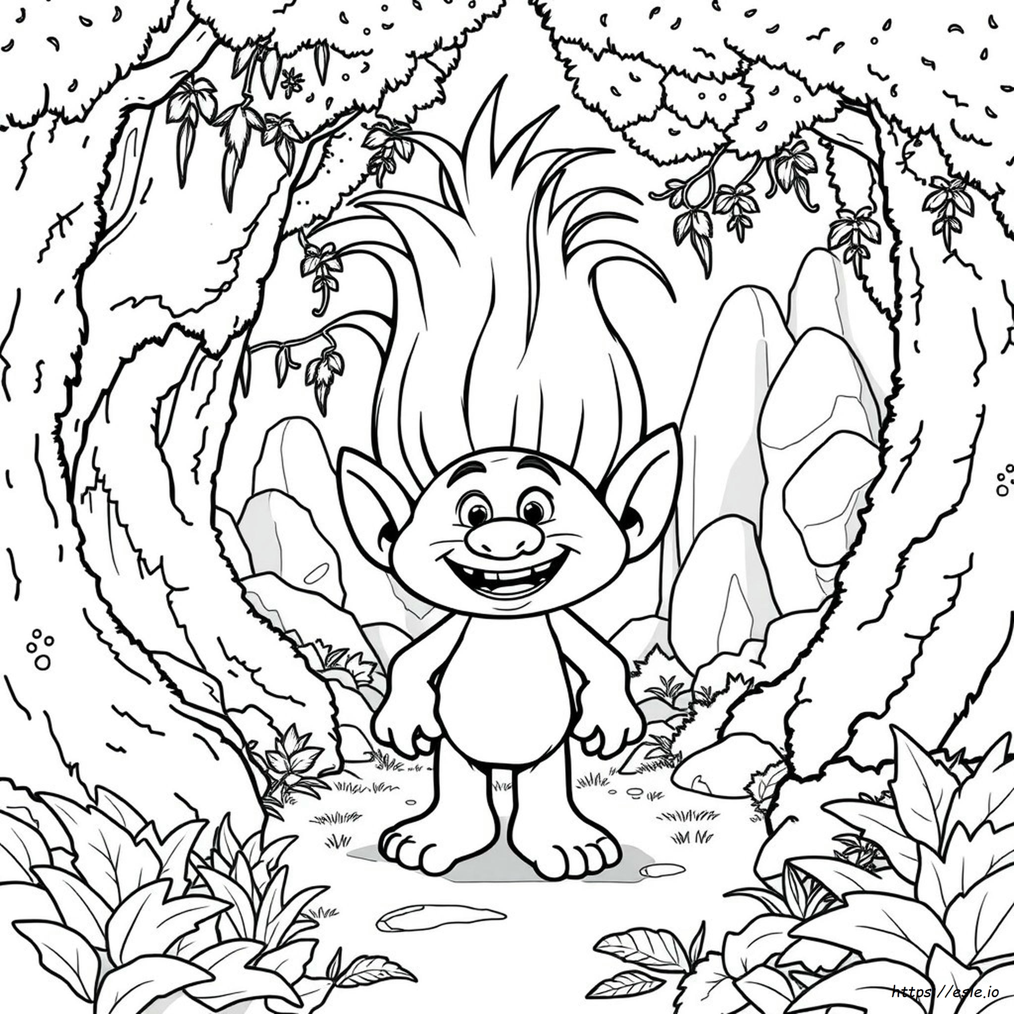 Trolls Coloring Pages Pdf