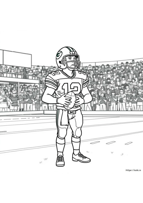 Kolorowanki Green Bay Packers Do Druku Za Darmo