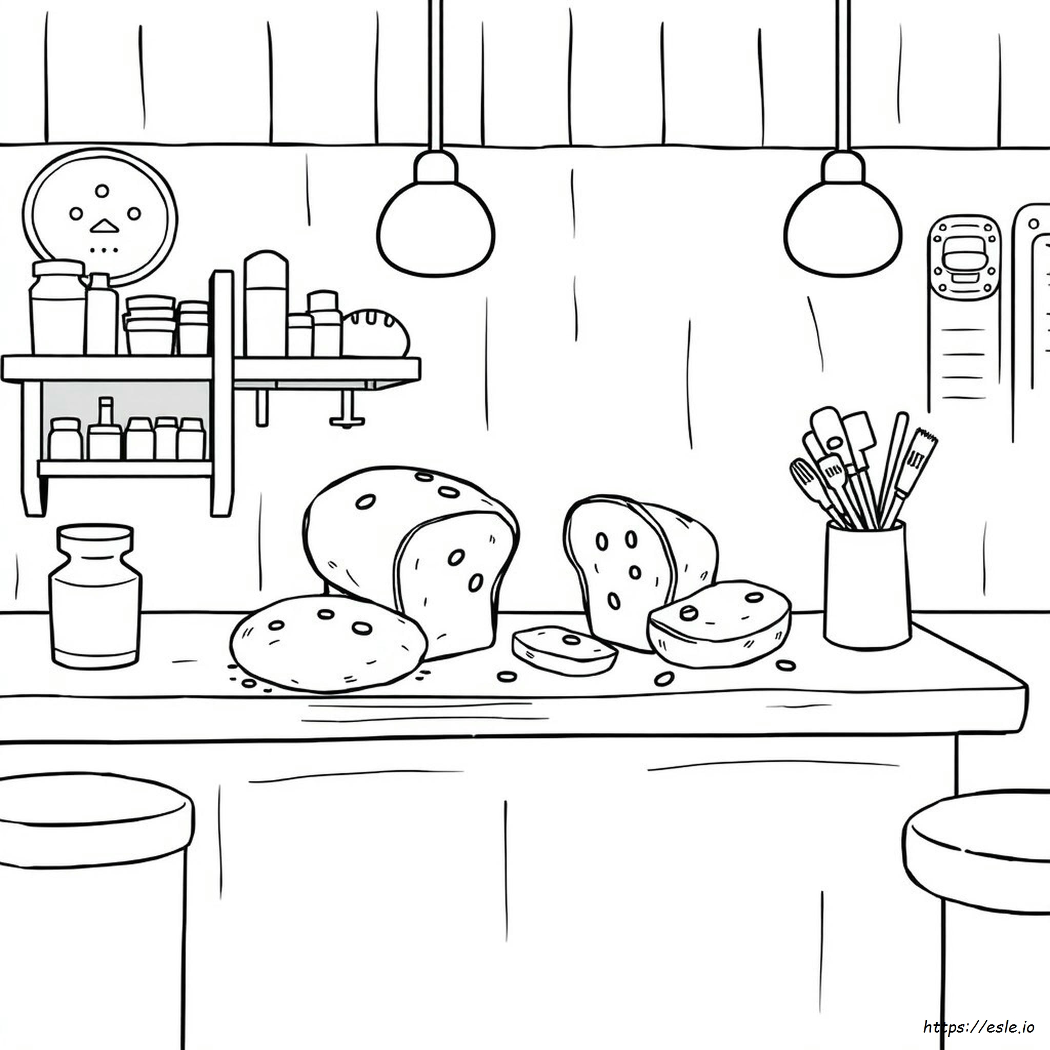 Disegni Da Colorare Bread Barbershop