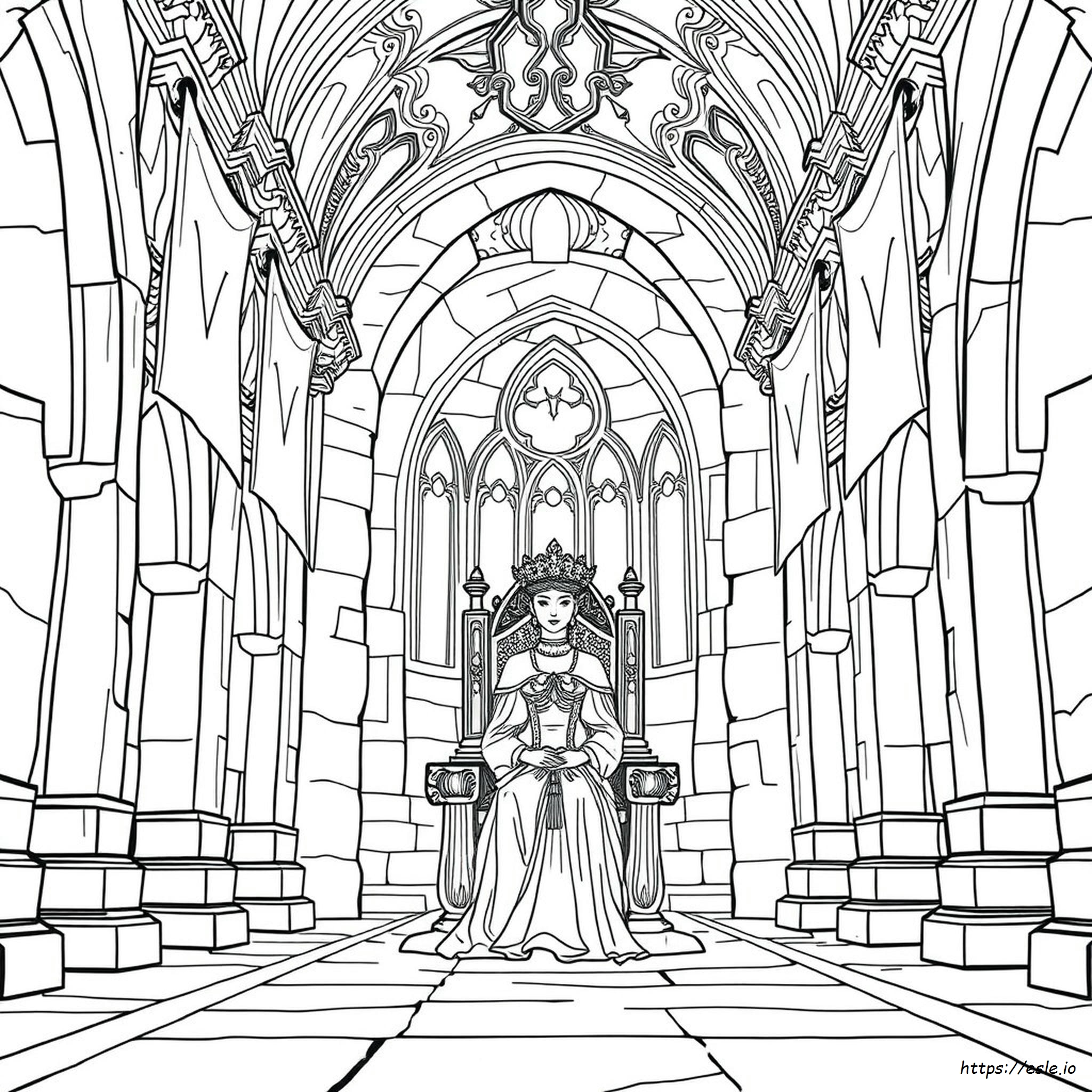 Queen Coloring Pictures
