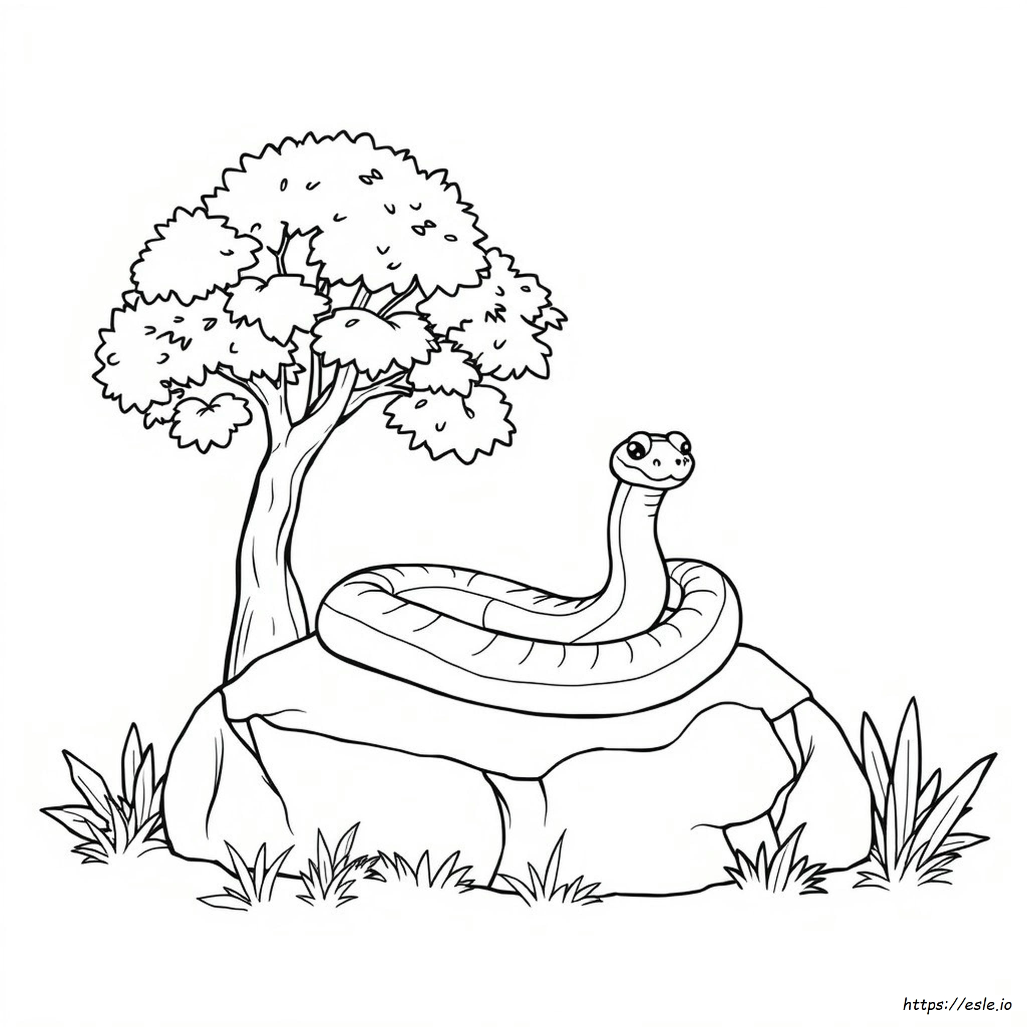 Dibujos De Serpientes Para Colorear E Imprimir