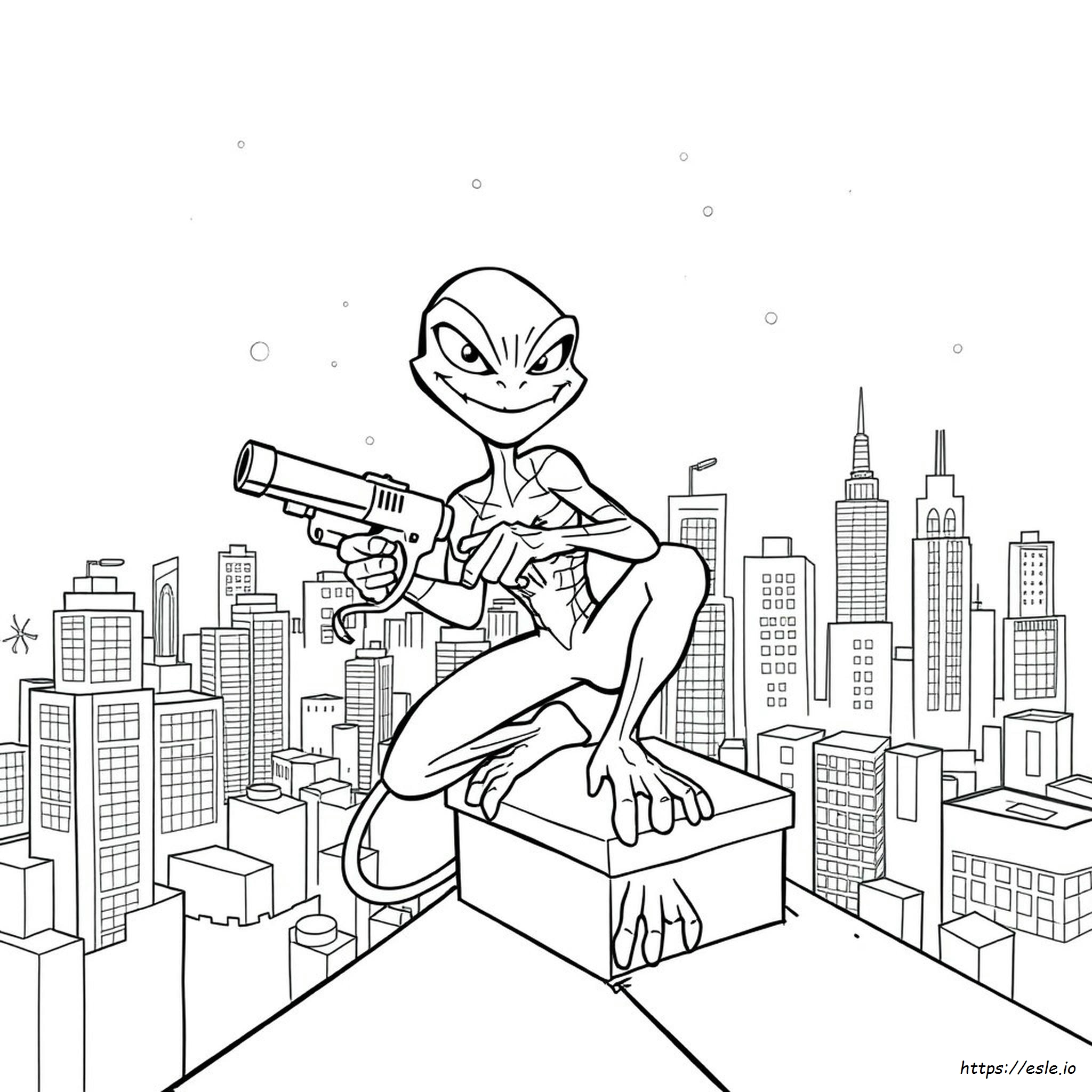 Green Goblin Coloring Pages