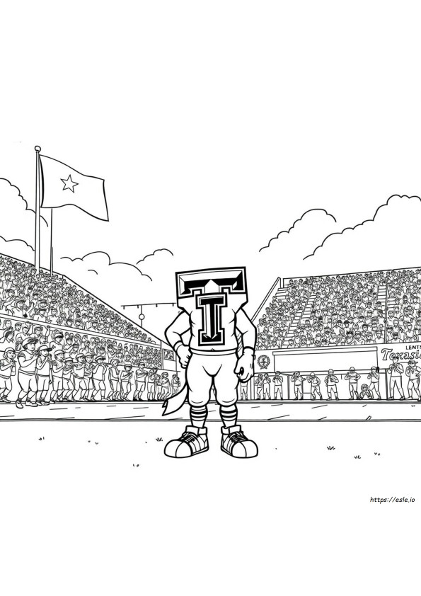 Coloriages Texas Tech