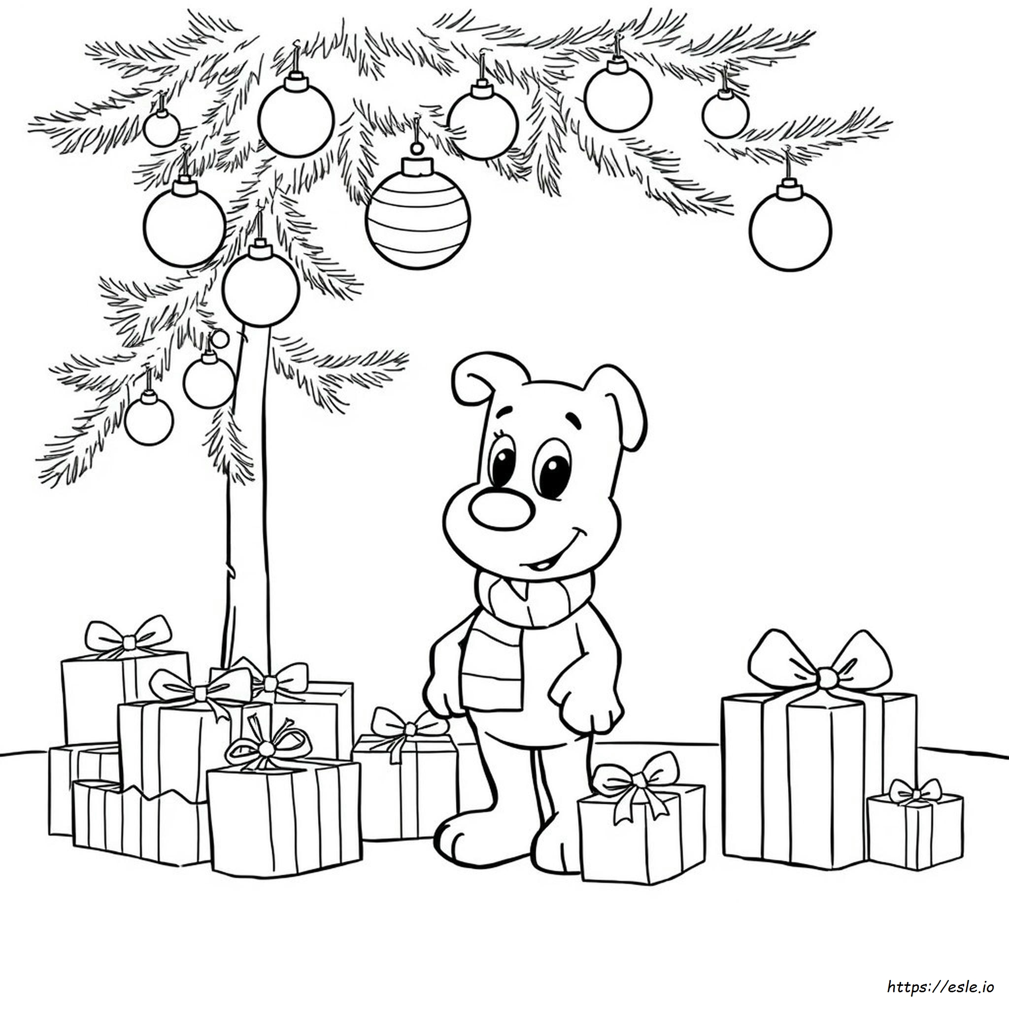 Christmas Coloring Book Bluey Colouring Pages