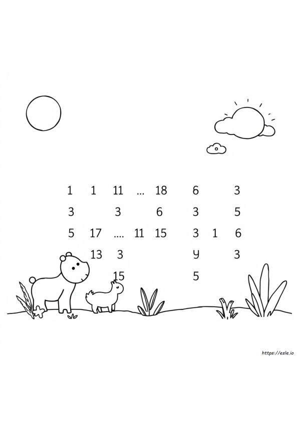 Kids Connect The Dots Coloring Pages