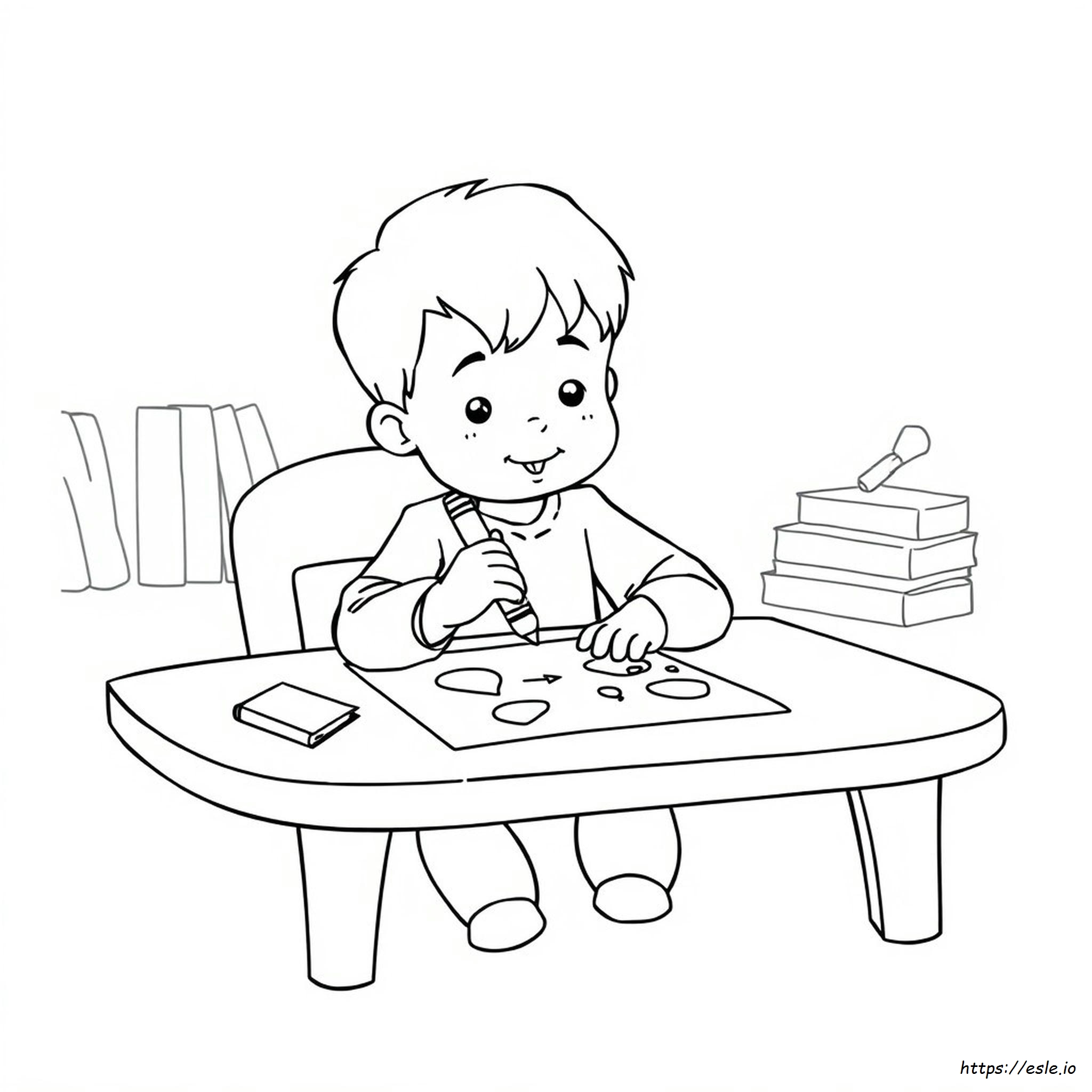 Fine Motor Coloring Pages