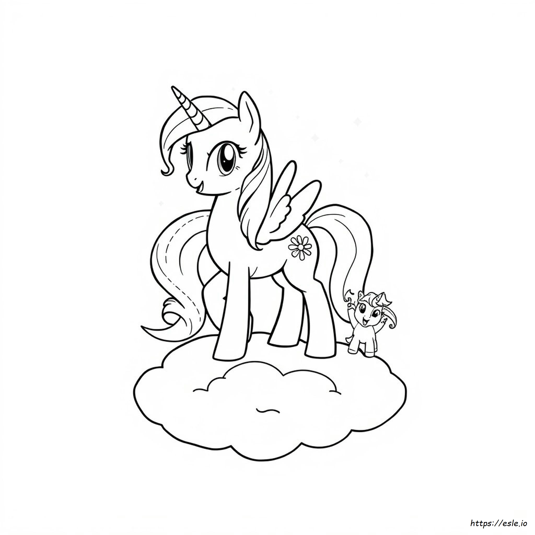 My Little Pony Rarity Coloring