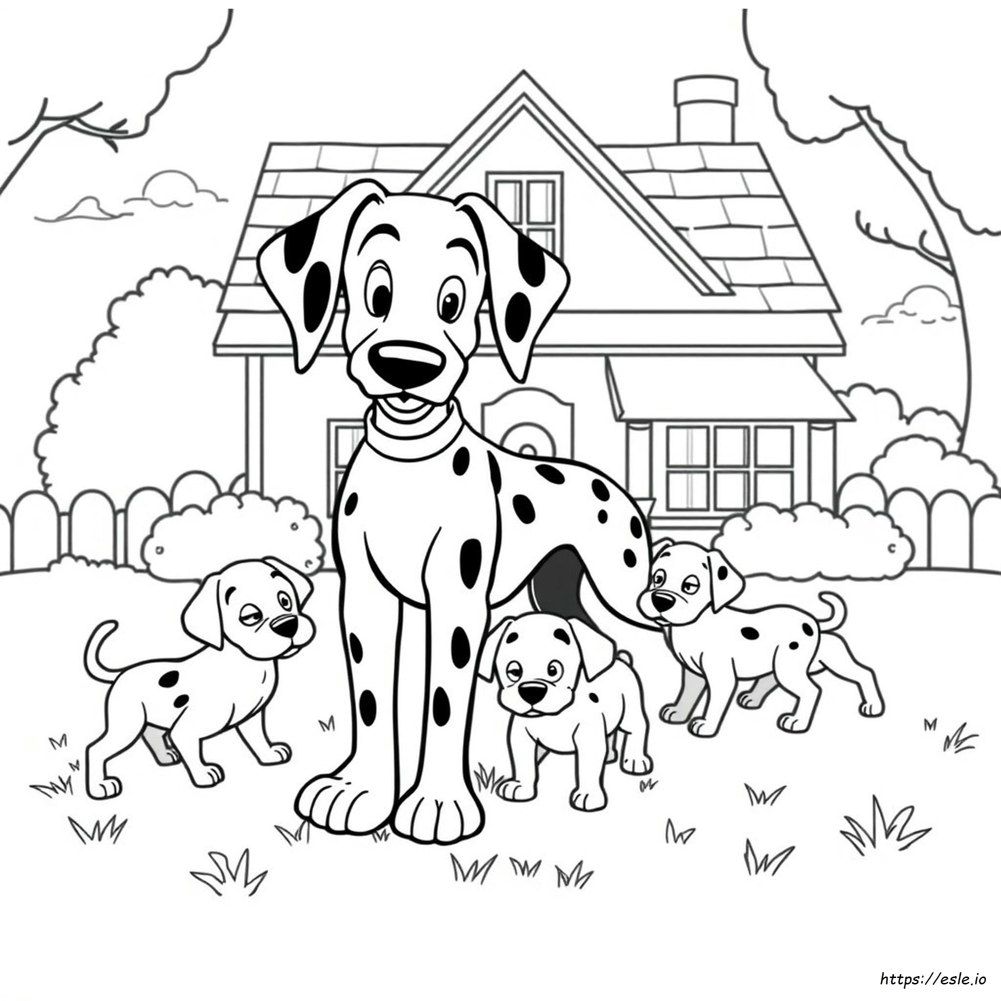 Pongo 101 Dalmatians Coloring Pages