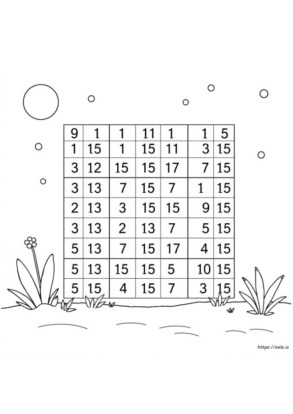 Sudoku Simplu De Colorat