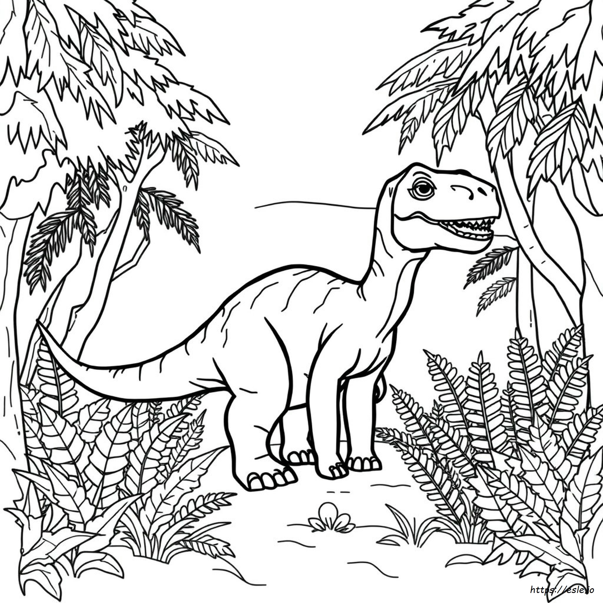 Ilmaiset Tulostettavat Dinosaurusten Värityskuvat Pdf